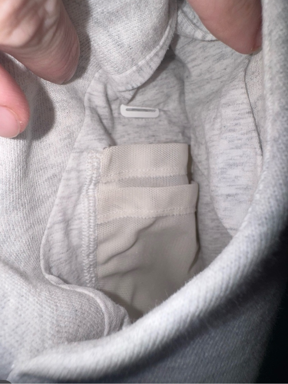 `Lululemon Scuba Full Zip Hoodie Heathered Gray Sz 6 - Picture 15 of 16